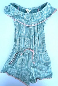 Matilda Jane Little Girls Beachside Romper Sz 5 - 6 - Picture 1 of 7