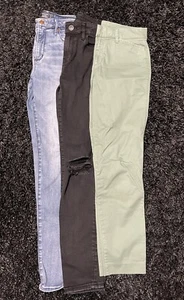 Size 4 Women Lot of (3) Abercrombie & Fitch, American Eagle Old Navy BNWOT - Picture 1 of 12