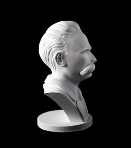 Friedrich Nietzsche Bust | Existentialism & Nihilism Thinker | Size Option | - Picture 1 of 4
