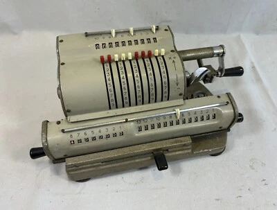 Ancienne Machine à Calculer Arithmomètre d'Odhner Circa 1920 Collection Ancien - Photo 1/4