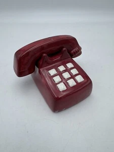 Vintage Sakura Push Button Phone Salt and Pepper Shaker Set Telephone Mint - Picture 1 of 12