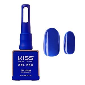 Kiss New York Soak Off Gel Polish KNGP022 Just Blue 0.34 oz