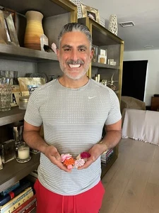 lot of hair pins worn as lapel pins worn by Reza Farahan on shahs of sunset - Picture 1 of 6