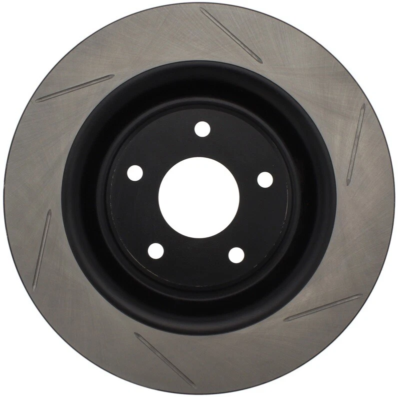 Stoptech For Power Slot 06-10 Chevrolet Corvette Front Left Slotted Rotor - Image 1 of 4