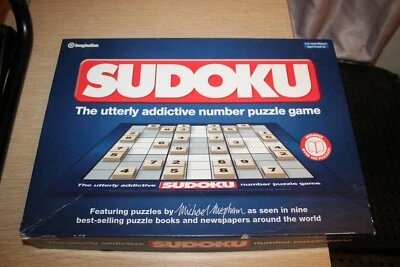 SUDOKU Board Game Addictive Number Puzzle Game Imagination SDK549 2005 COMPLETE - Image 1 of 4