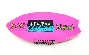 Papelería Sanrio Surf Safari 1990 vintage 30 hojas rosa tabla de surf bloc de notas - Imagen 1 de 4