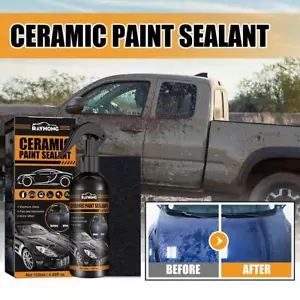 High Protection 120ml Car Coat Ceramic Coating Spray Wax Quick Hydrophobic C9O6 - Picture 1 of 13