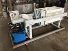 Semi-Automatic Filter Press Gasketed Plate Area 10㎡ Hydraulic Power Negotiable