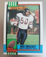 1990 Topps Mike Singletary #368 Chicago Bears Football Card NFL
