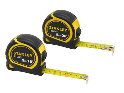 Stanley STA998985 Tylon Measuring Tape Twin Pack 5m 16ft And 8m 26ft Measure • 14.43€