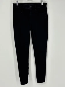 American Eagle verwaschen schwarz Denim Next Level Stretch Jegging Jeans Damengröße 6 - Bild 1 von 9