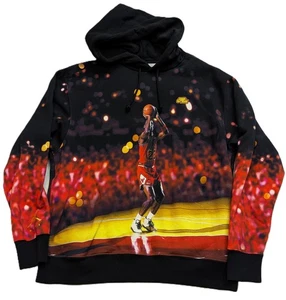 Nike Jordan Jumpman Hoodie Mens XL Black Basketball Graphic Pullover DC9610-010 - Bild 1 von 15