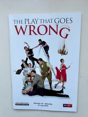 THE PLAY THAT GOES WRONG  Tour Theatre Programme  - Image 1 of 2