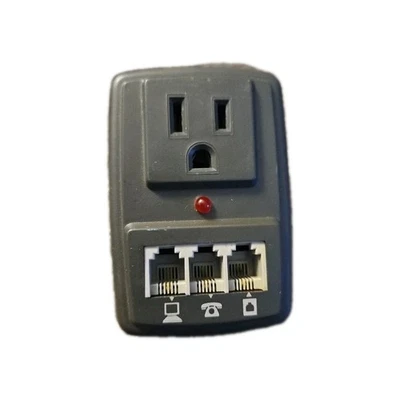 Isobar Notebook Computer Surge Suppressor Model SMP Tripp Lite Protection - Image 1 of 2