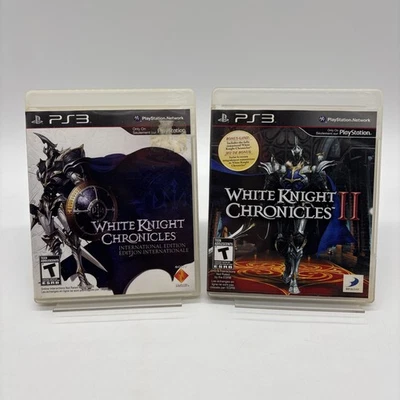 White Knight Chronicles & White Knight Chronicles II Sony PlayStation 3 PS3 - Image 1 of 4