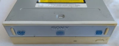 Unidad de unidad regrabable DVD/CD SONY DRU-530A IDE placa frontal usada se ha amarillentado un poco Foto 1 de 3