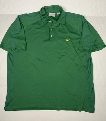 Polo Augusta National Masters Golf Performance verde masculino XL poli golfista 120111 - Imagem 1 de 4