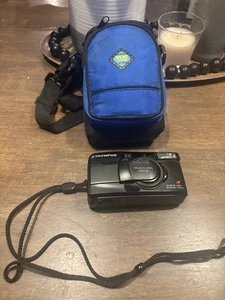 Olympus Camera I Accura Zoom 105 35mm Film Tested & working With Case - Picture 1 of 5