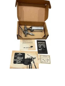 Pistola con detalle de aerógrafo de retoque Badger 400-2 de colección con caja - Imagen 1 de 5