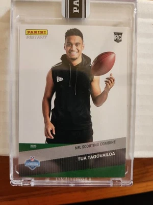 2020 Panini  Instant Rookie  Auto    (NFL Combine )   Tua  Tagovailoa  04 /05 - Image 1 of 3
