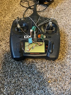 Transmisor de 6 canales Spektrum DX6e con 3 receptores - negro Foto 1 de 2