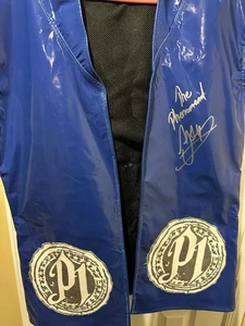 WWE WWF TNA IMPACT Autographed AJ Styles Ring Worn Jacket With COA - Picture 1 of 7