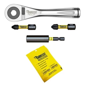 4 Stück MRSC01K1 Mini Micro Ratsche 1/4" Sechskant Edelstahl Profi 72... - Bild 1 von 7