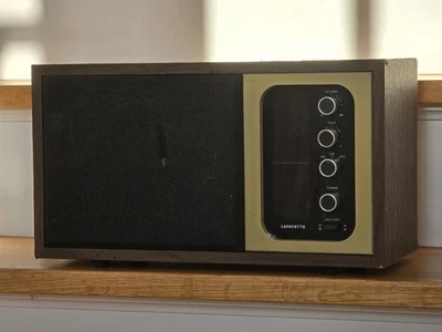 Radio meteorológica Lafayette FM AM 99-35651 de colección años 60 | Probada y funciona leer Foto 1 de 4