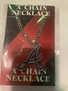Atlanta Braves Giveaway 07/06/25 SGA New “A” chain necklace July Fourth promo - Picture 1 of 1