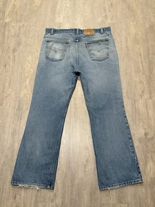 Vintage Levis 517 Orange Tab Jeans Herren 40x30 Made In USA Light Wash 80s 90s - Bild 1 von 11