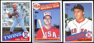 1985 Topps Baseball Complete Set NMT McGwire Clemens Puckett - Picture 1 of 5