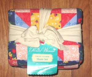NWT The Pioneer Woman Starlight Patchwork King Size Sham Set - Picture 1 of 2