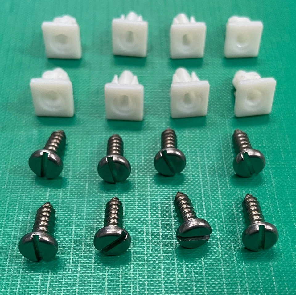 Land Rover Series 2a 3 Headlight Bezel to Front Wing Fixing Kit 79051 78902 - Image 1 of 1