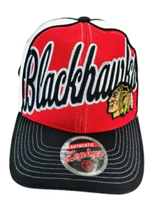 Zephyr Men's Chicago Blackhawks Uprising Adjustable Cap-Red/Green/White, O/S - Picture 1 of 10