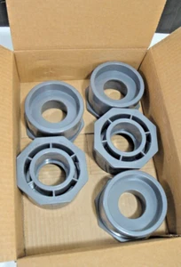 (5) New 4" x 2" PVC Reducer Bushings 837-420 Schedule 80 Ships in 24 Hours FREE - Picture 1 of 1