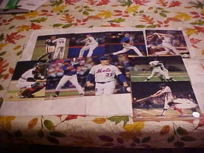 (9) New York Mets 8x10 Licensed Photo's Package  DeGrom  Hernandez  Conforto Etc - Image 1 of 4