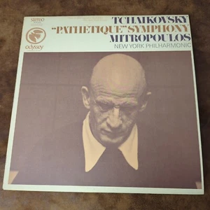 Tchaikovsky PATHETIQUE SYMPHONY MITROPOULOS Odyssey 32160216 LP Vinyl Record - Picture 1 of 7