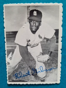 1969 Topps #29 Bob Gibson St. Louis Cardinals HOF Deckle Edge Insert Card EX/VG - Picture 1 of 2