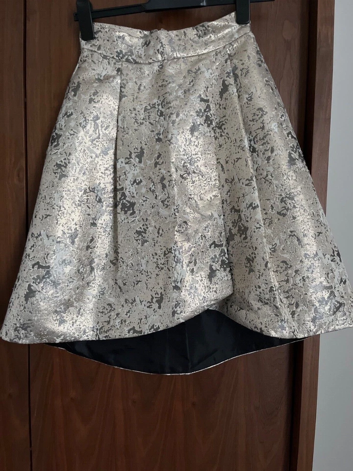 Coast metallic full skirt UK 6 - Image 1 of 4
