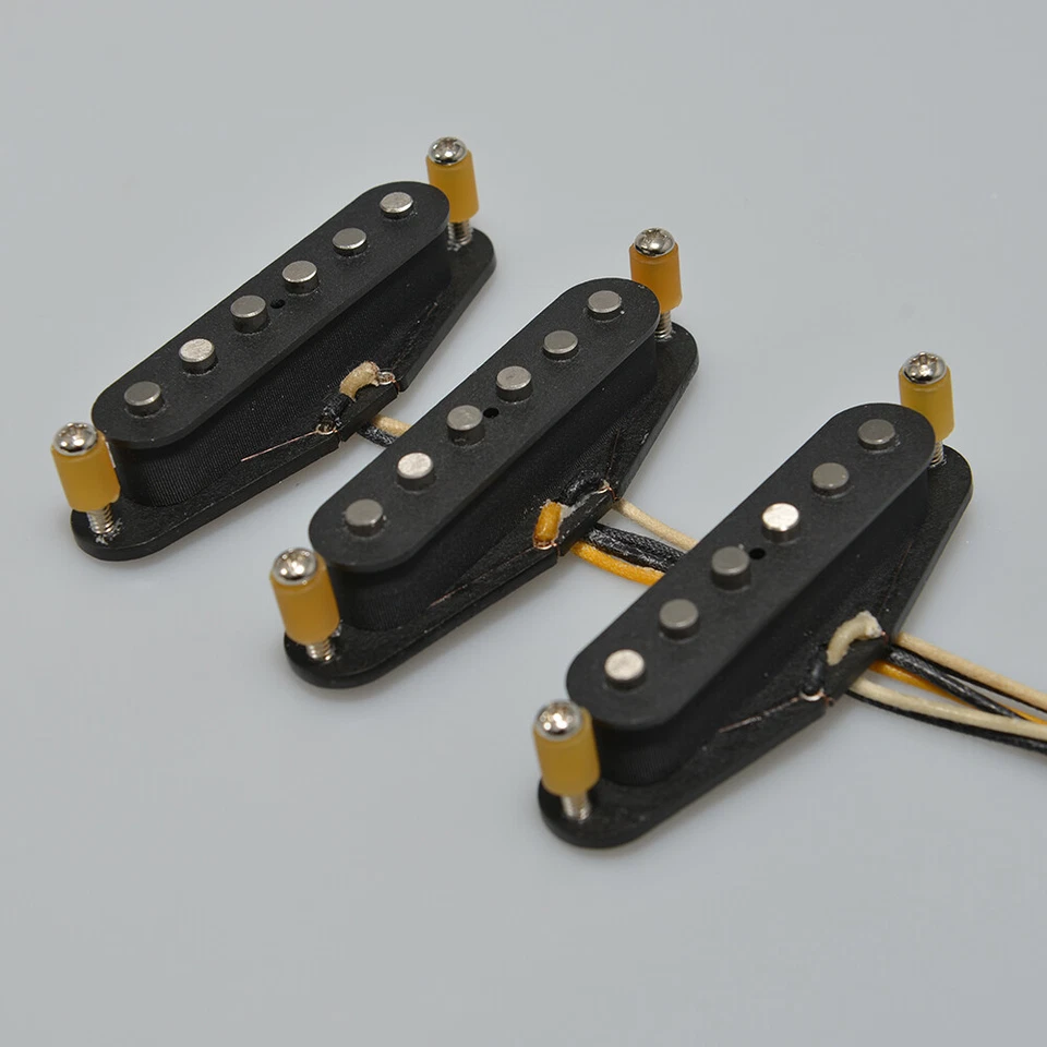 S.R.V Style Blues City Limits SSS Handwound Alnico 5 Single Coil Guitar Pickups - image 1 of 4