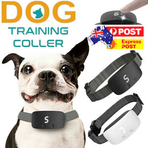 Anti Bark Dog Training Collar Sound Vibrate Automatic Stop Barking Rechargeable