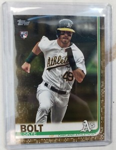 Skye Bolt 2019 Topps Update Series Gold Parallel /2019 RC Rookie #US211