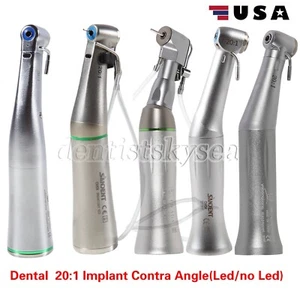 NSK Style Dental (LED) Implant Reduction 20:1 Low Speed Contra Angle Handpiece - Picture 1 of 28