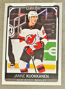 2021-22 OPC - FAN FAVS 1/1 Gold Foil Stamp CUSTOM Janne Kuokkanen #283 *9057