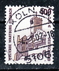 DEUTSCHLAND Jahr 2001 Freimarke Wartburg UNESCO Eckrand Mi 2211 Poststempel Köln