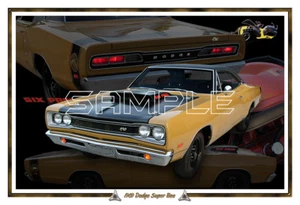 1969 Dodge Super Bee 440 Poster Print - Picture 1 of 1