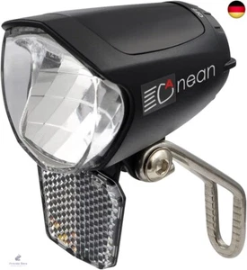 nean LED 70 LUX Dynamo Fahrradlicht mit Lichtautomatik Standlicht und StVZO, - Bild 1 von 7