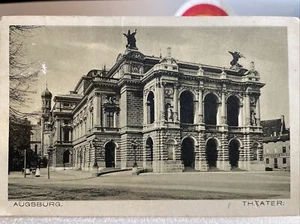 Augsburg Theater Deutschland Postkarte - Bild 1 von 6