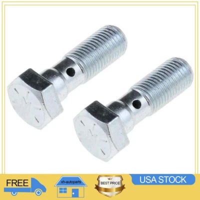 Mangueira hidráulica de freio dianteiro para Ford F-150 2X Dorman parafuso pinça XH - Imagem 1 de 2