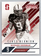 2016 PANINI CONTENDERS DRAFT PICKS #21 RICHARD SHERMAN CLASS REUNION
